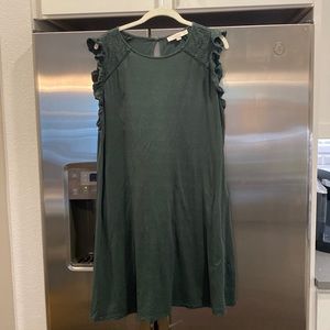 Loft green dress
